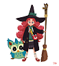 New project - Spiraling Witch Encyclopedia "Witch teacher _ Misa", Hong SoonSang : 빙글빙글 마녀의 대백과사전 <br/>くるくる魔女の大百科事典。 <br/>"마녀 선생님 _미사" <br/>-수상한 아이가 마녀 학교로 전학 온 그날 벌어진 대박사건!!