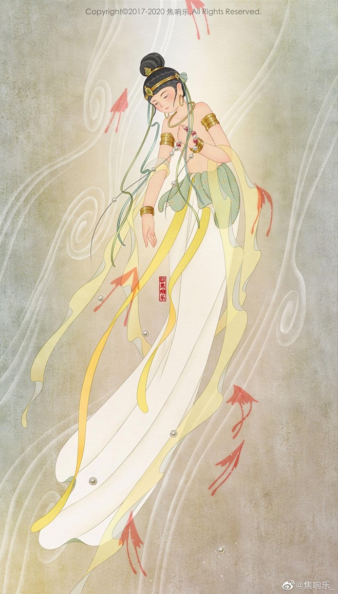 飞天系列唐仕女系列4jpg