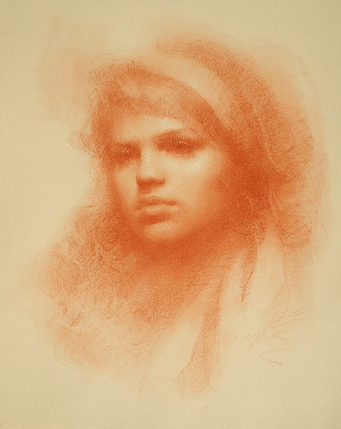 碳粉画susanlyon素描作品490616