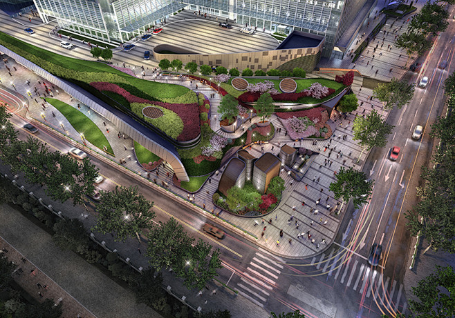 环贸iapm冬季花园作品lead8