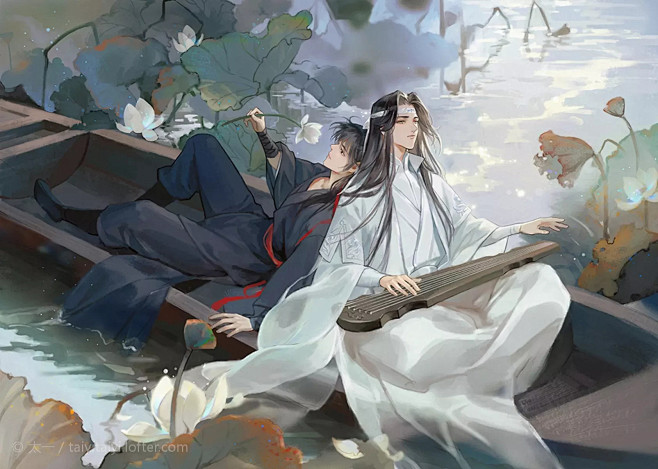 m馨子从comely2019转采于2020-05-13 20:47:55魔道祖师-忘羡古风m馨子