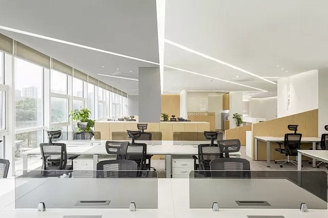 一个被光切割的空间誉东研发中心办公空间建e室内设计网设计案例