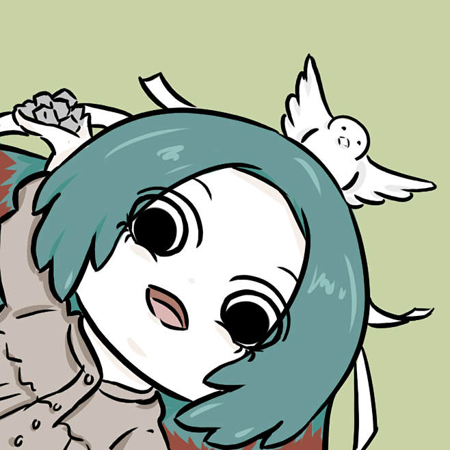 非人哉同人头像精卫