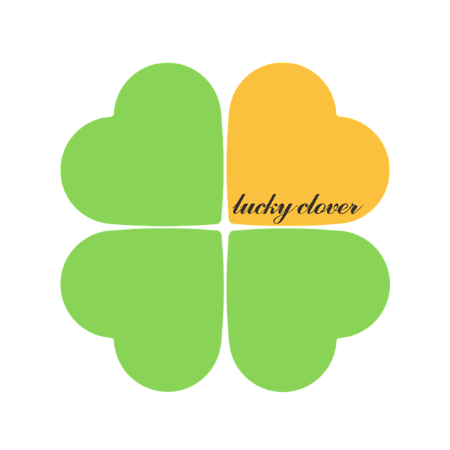 四叶草的logo设计图形图片