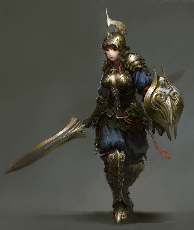 骑士女孩