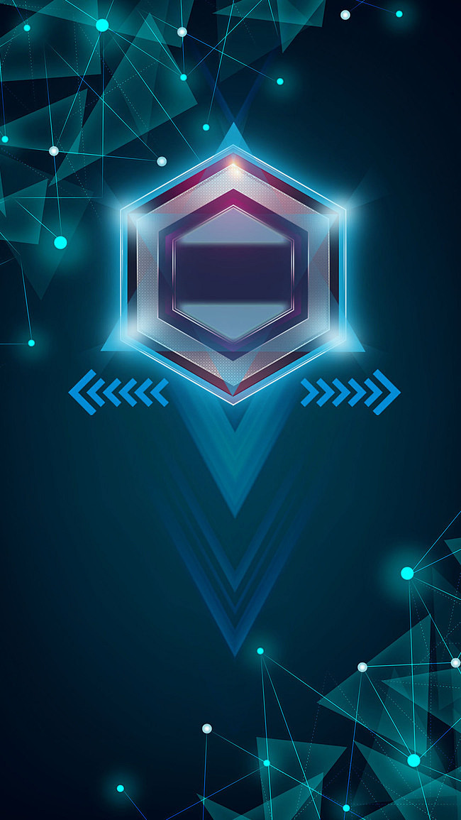 科技感蓝色炫光科技h5背景素材- html素材网