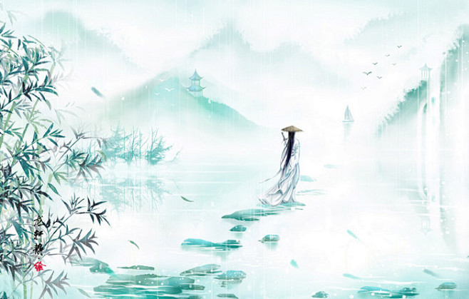 一蓑烟雨任平生
