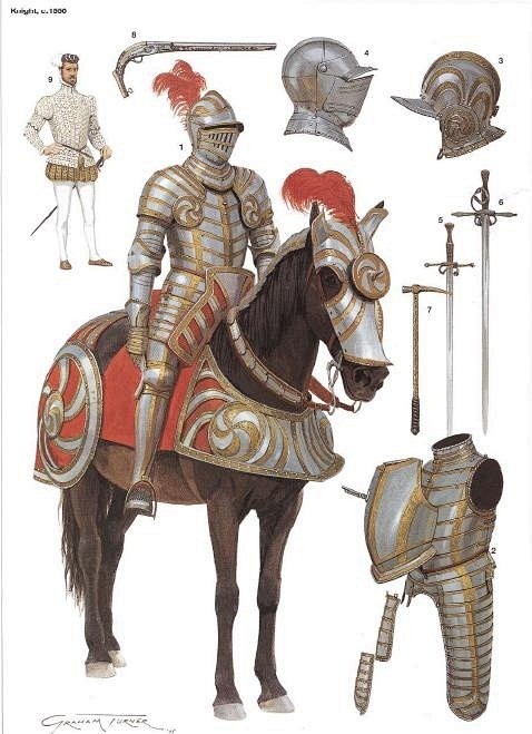 1550年的英国骑士