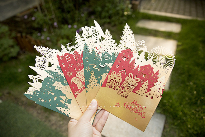 欧美英文圣诞卡祝福圣诞贺卡圣诞节卡片christmascards带信封淘宝网