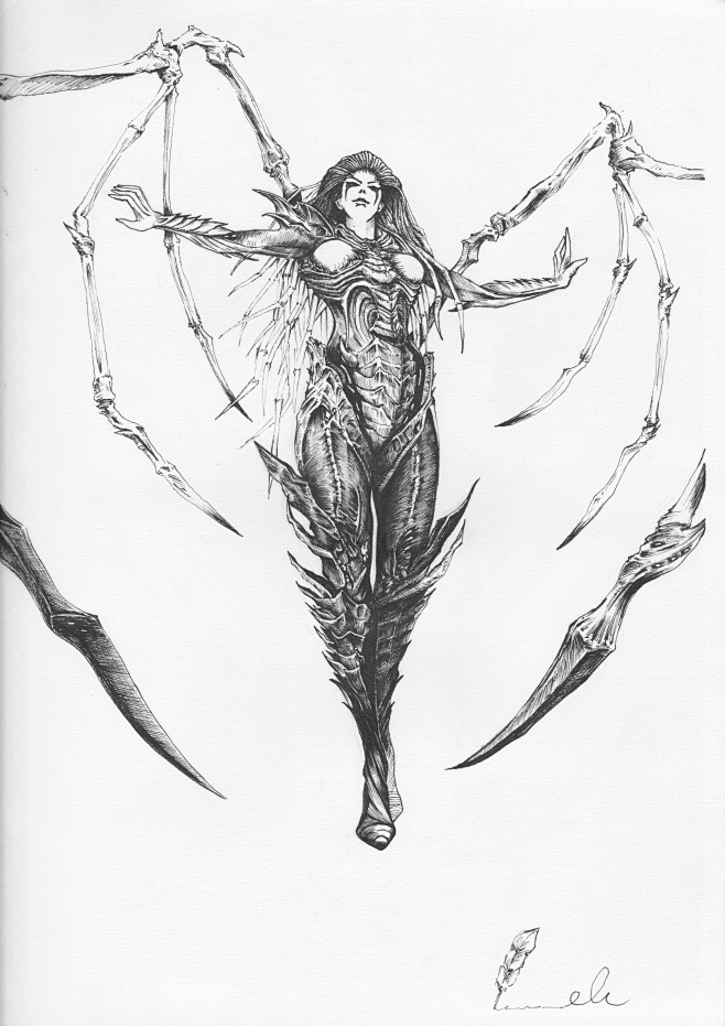 扫描图刀锋女王