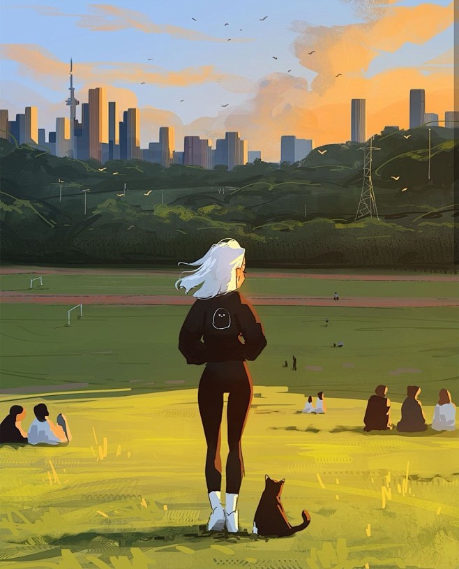 ins插画师samdoesarts作者samyang