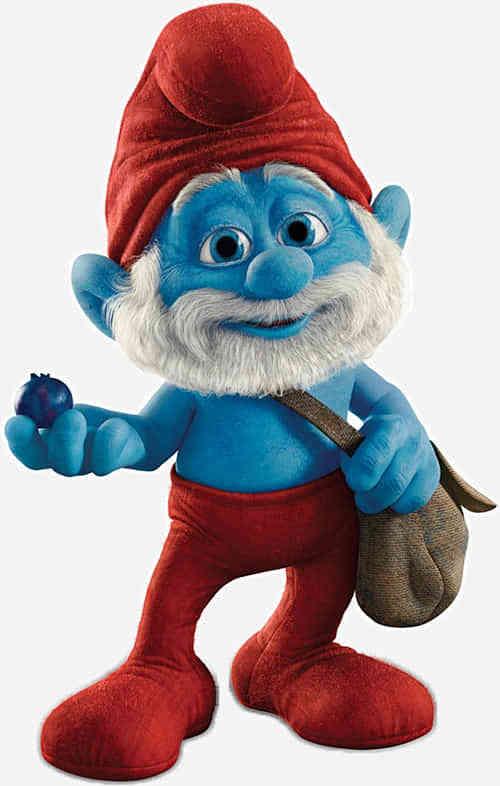 蓝精灵老者动漫人物