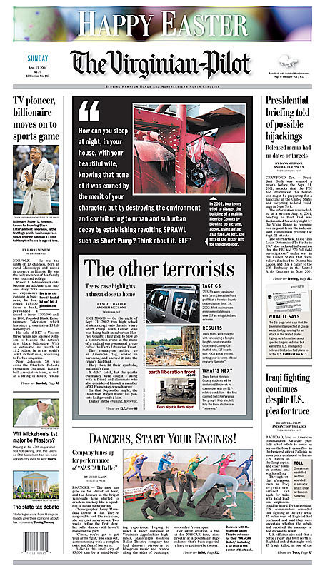 报纸版式设计欣赏一