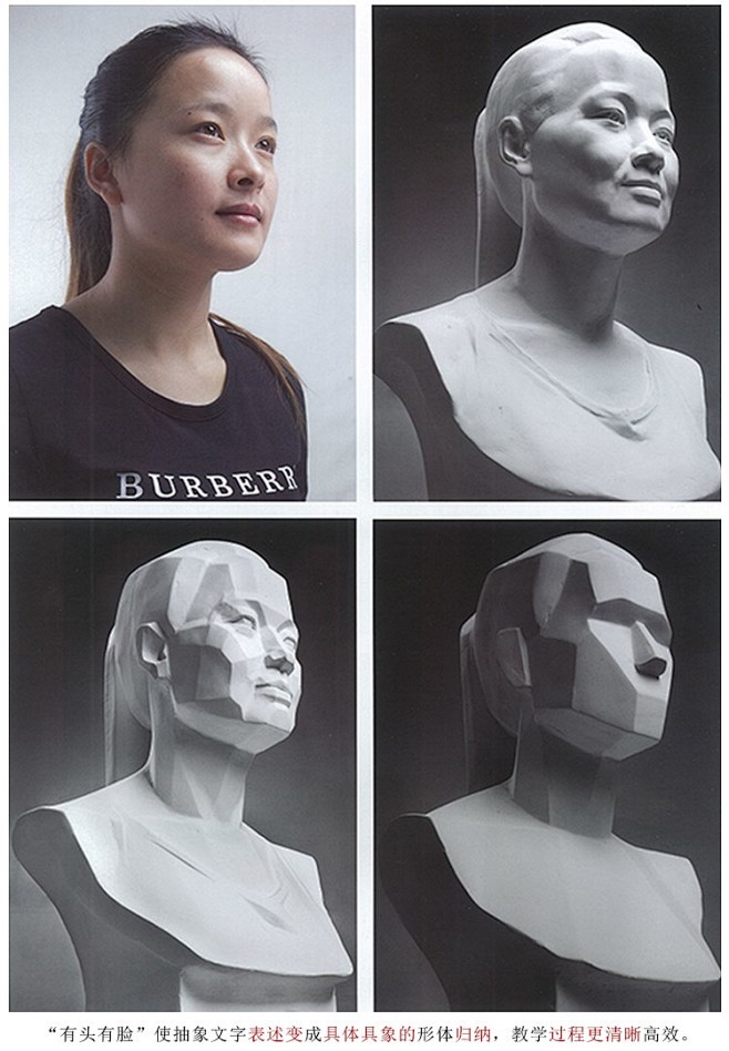 绘画男入门临摹线稿人头摆件素描大号初学者树脂石膏头像五官人头淘宝