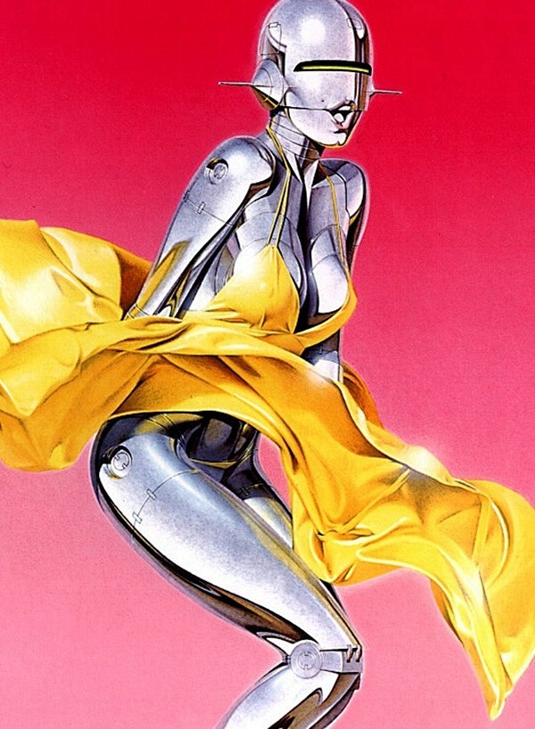 插画艺术大师空山基hajimesorayama