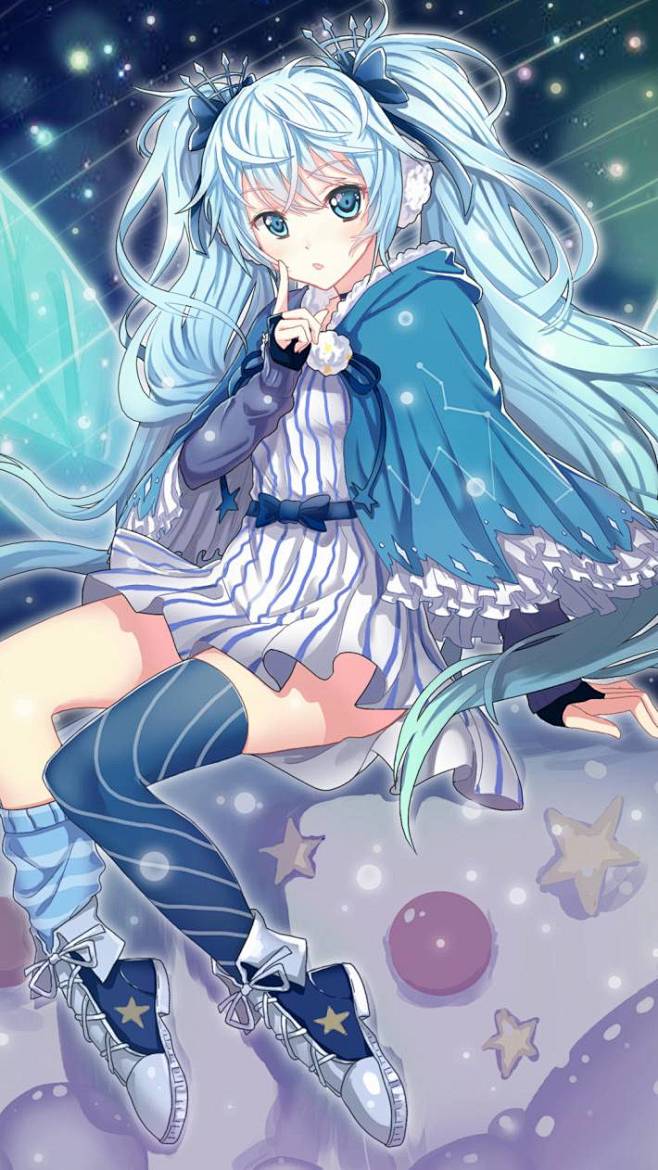 可爱动漫女生手机壁纸