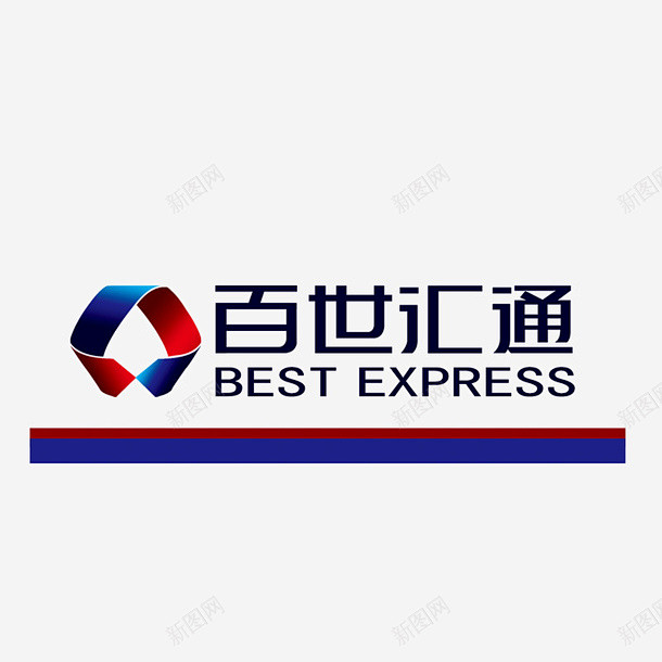 黑色百世汇通logo标志图标免费下载页面网页平面电商创意素材
