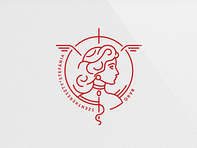 平面构成20款点线面logo设计优优教程网