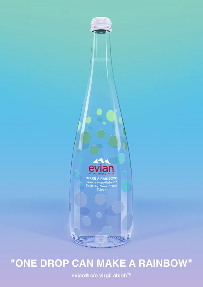 13:30:00依云矿泉水跨界瓶身设计11喜欢包装设计今晚打老虎耶同采自