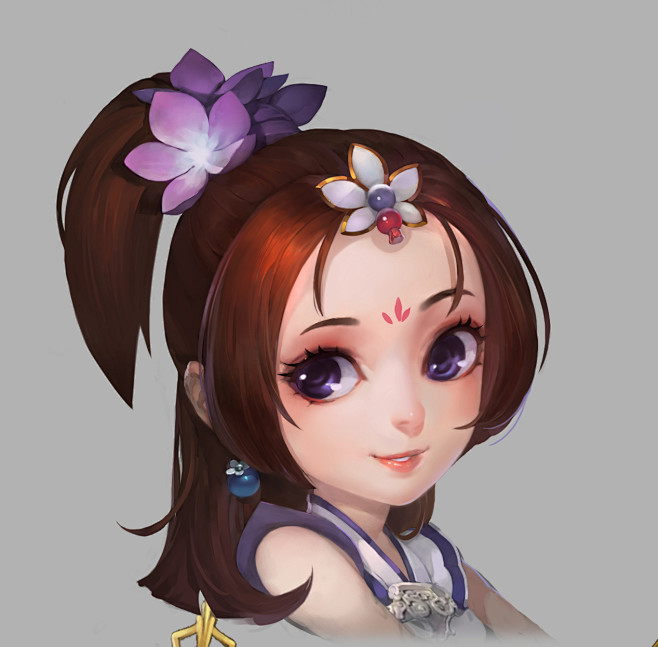 陆林轩q版头像q版原画中国风q版