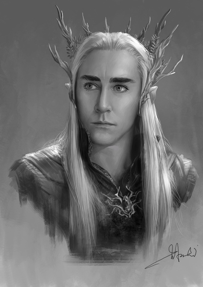 精灵原画来自cgbookcn1398