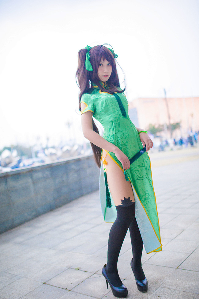 王者荣耀孙尚香同人旗袍cosplay半次元第一中文cos绘画小说社区