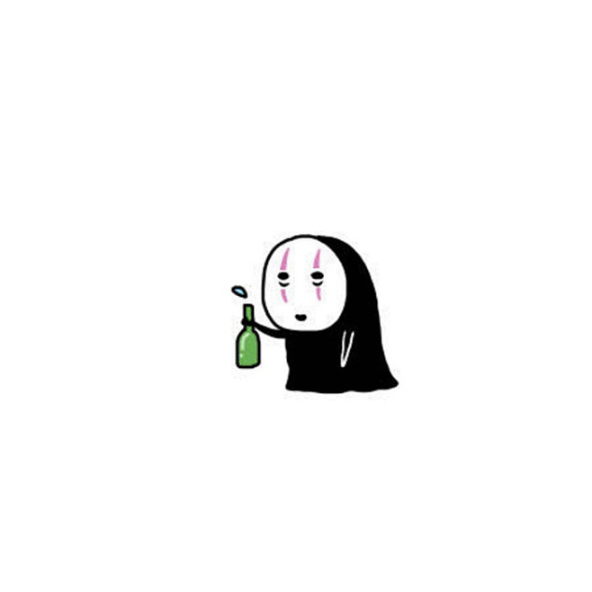 无脸男系列小头像第二弹来自微博大绵羊
