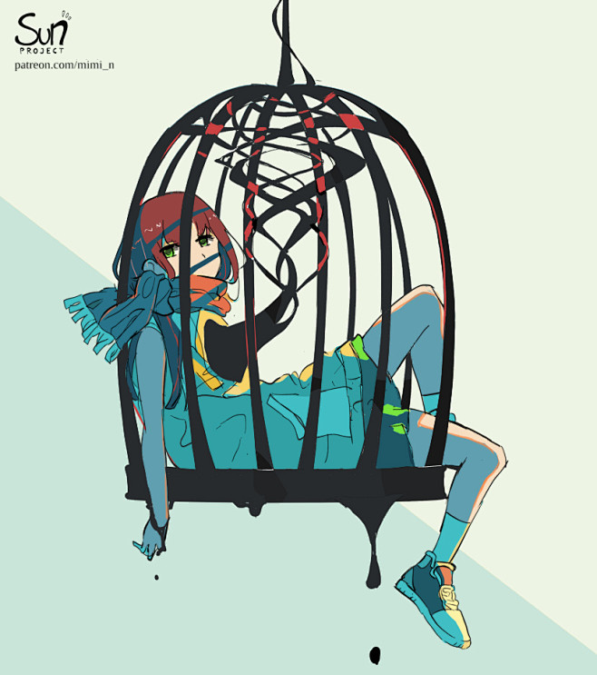 插画师mimin