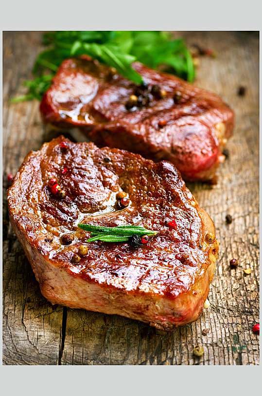 烤牛排美食图片众图网