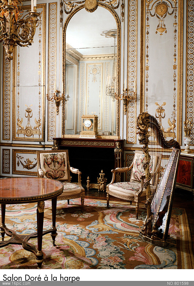 欧式典雅室内宫殿装修