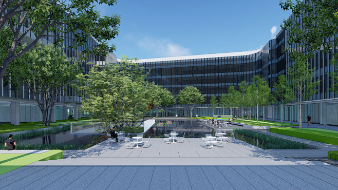 杭州知名互联网科技公司总部及产业园区景观设计hwa安琦道尔–mooool