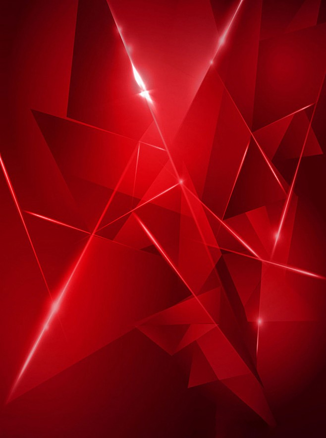 红色炫光