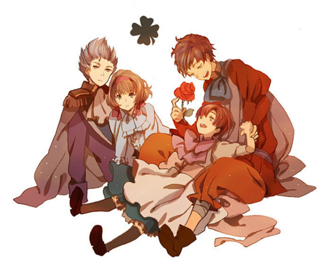 郁金香兄妹亲子分尼德兰比奥金安东尼奥罗维诺pixivaph黑塔利亚