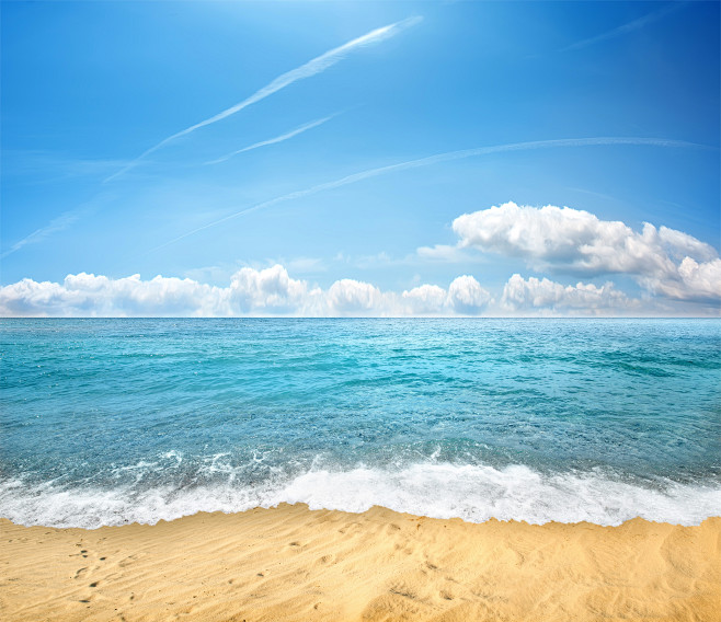 17:10:43海滩,夏日,海洋天空风景场景素材参考opskmd