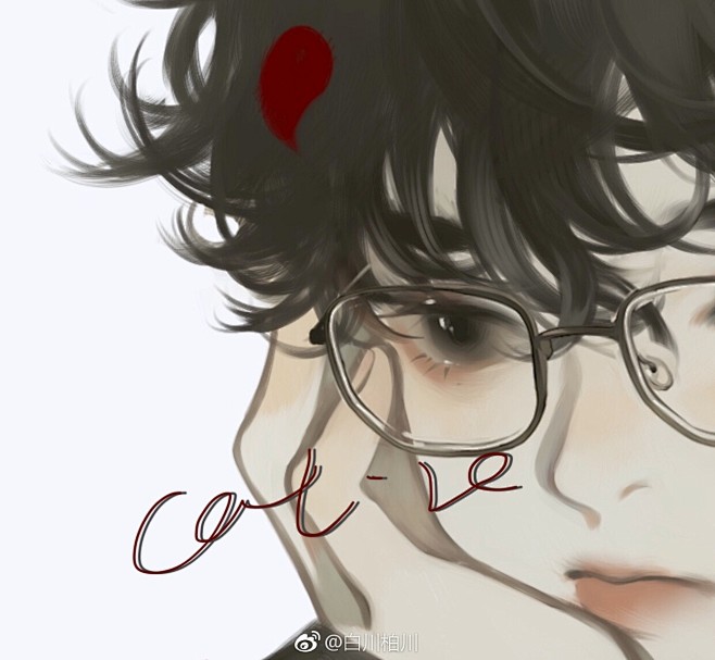 来自微博白川柏川