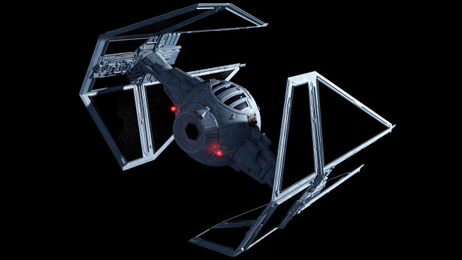 tieinterceptortie截击机05anselhsiao为星战系列创作的飞船作品