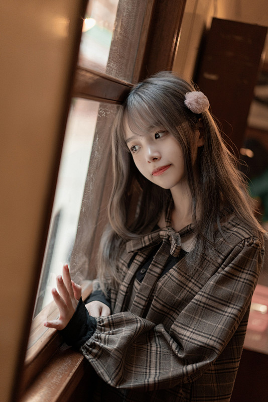 秋日的可可奶茶少女人像poco摄影少女人像秋冬暖调凛冬将至