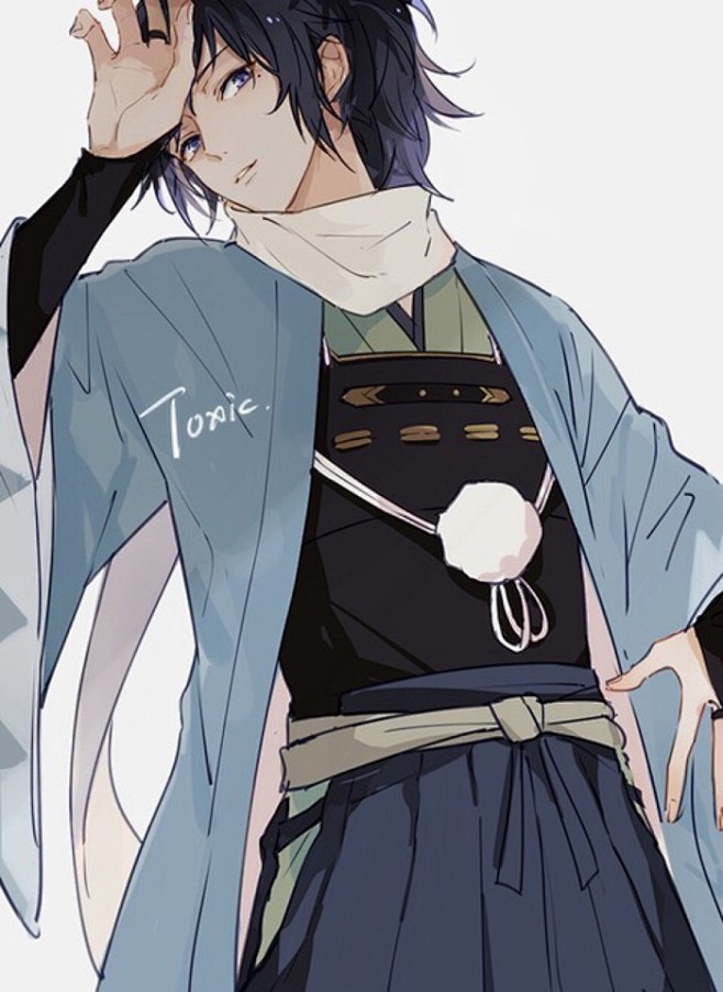 刀剑乱舞大和守安定画师问