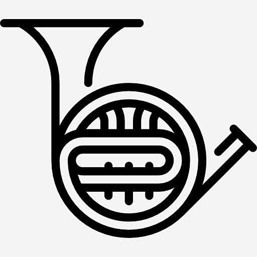 圆号图标https88iconcom音乐乐队乐器圆号音乐和多媒体