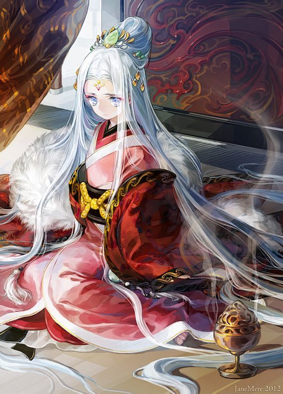 古装美女古风美人动漫美少女二次元同人绝代佳人唯美手绘精美插画漫画