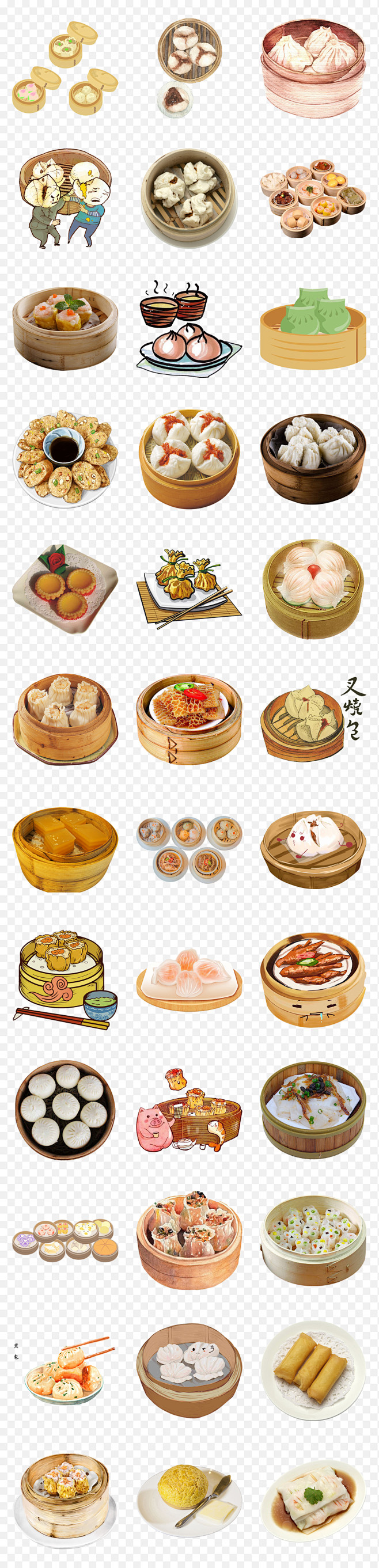 早茶点心 鱼籽烧卖 实物图 粤式美食 美味 早点 小吃 产品实图 手绘