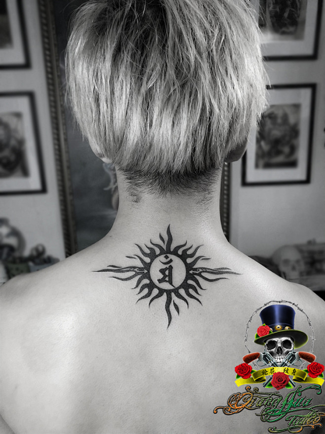 纹身太阳