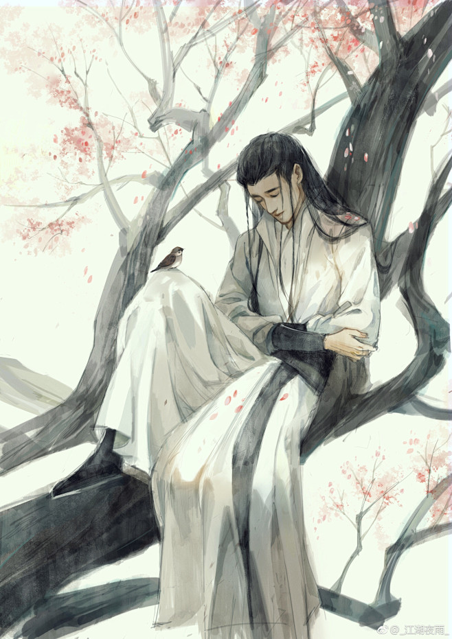 刺客列传同人手绘江湖夜雨绘