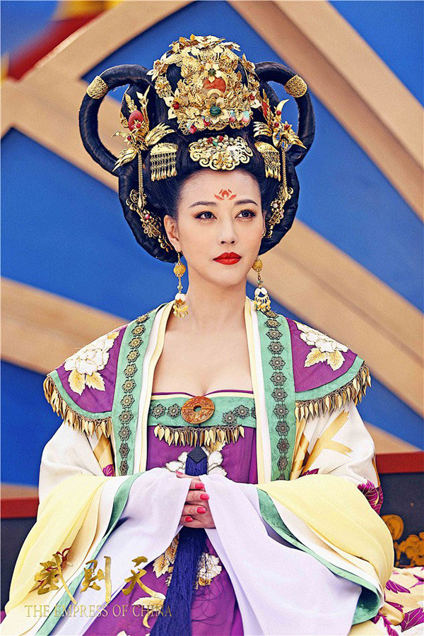 武则天唐宫群妃剧照张馨予周海媚张庭斗艳倾城网