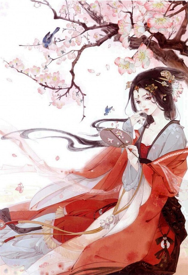 花间美人猫君大白