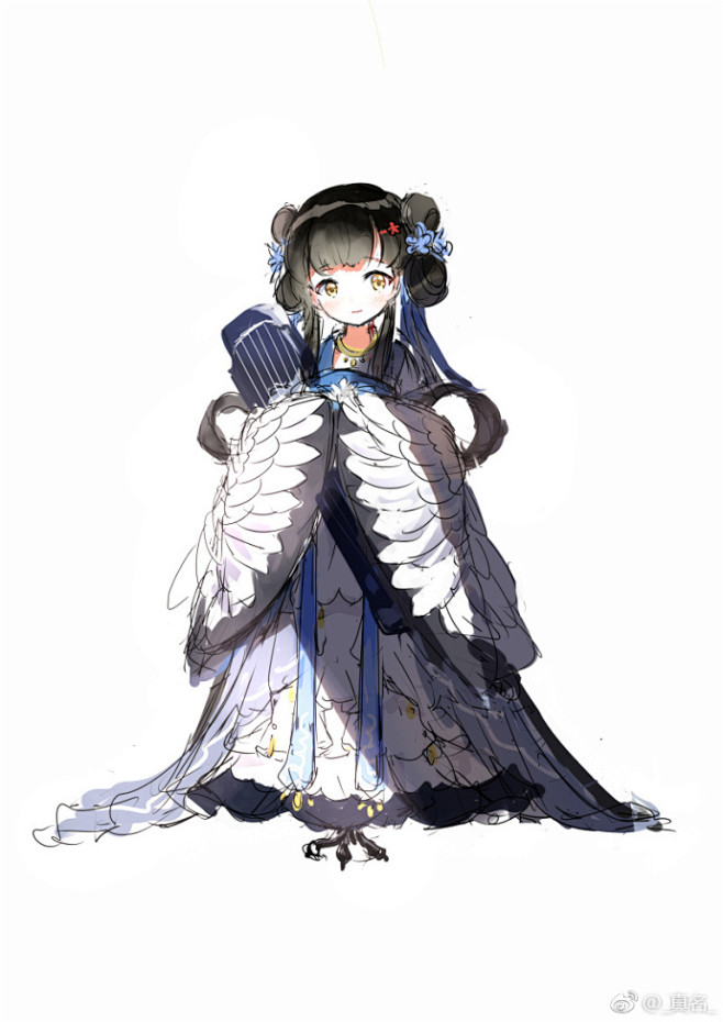 11:42:08一只鹤 67676767q版cg-xjing同采自weibo