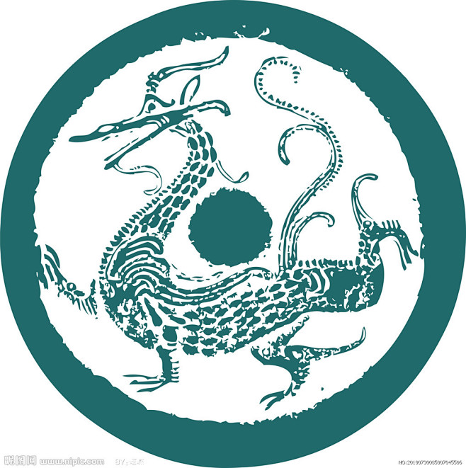 传统图案龙