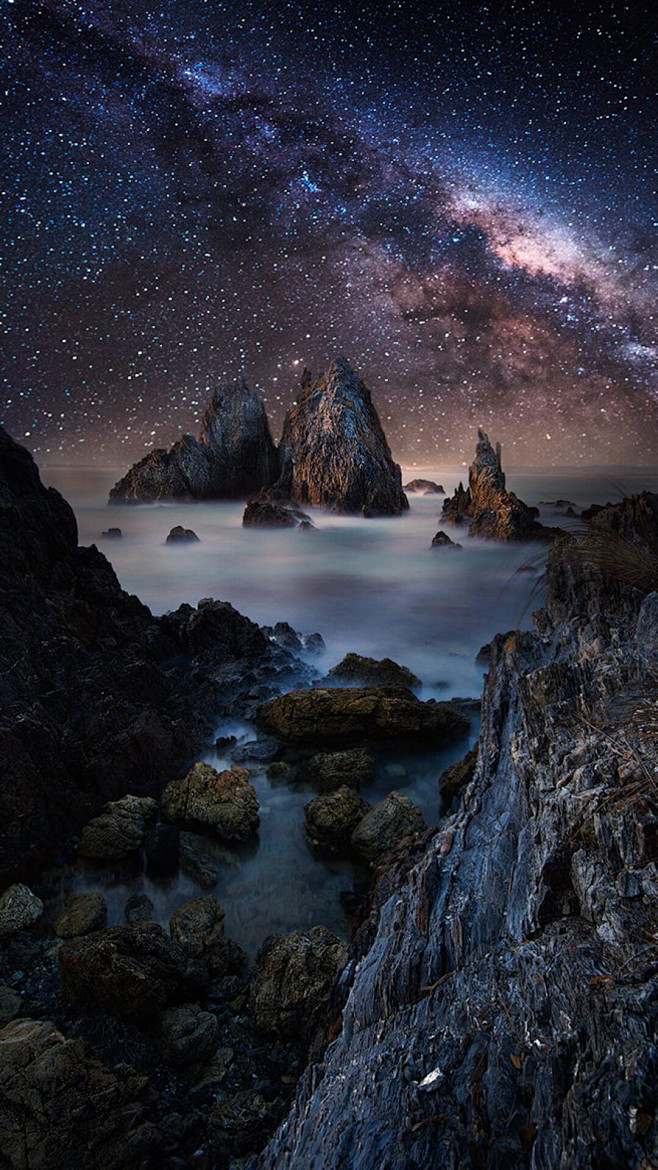 唯美星空夜景高清手机壁纸