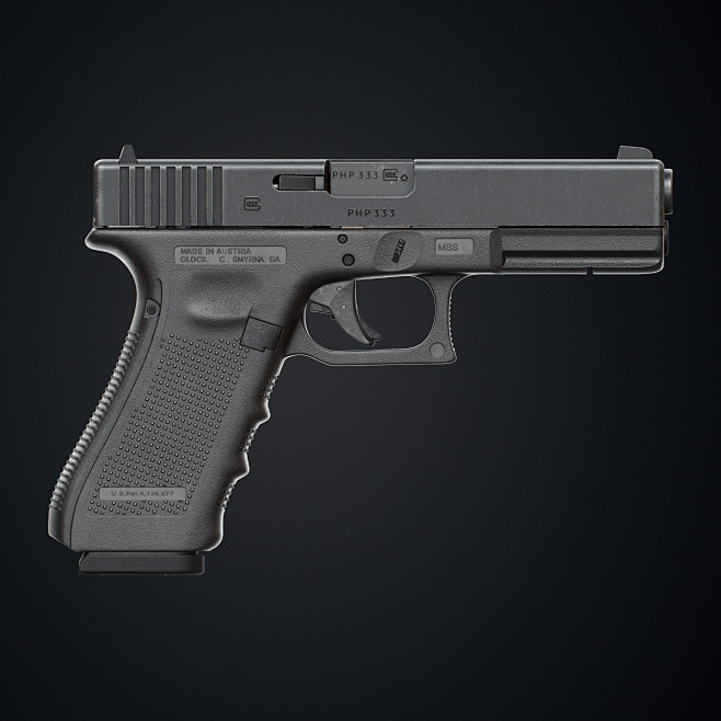 glock 17 gen 4 : ren.