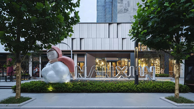 水墨江南飞檐走壁南浔绿地文华府mbdi英斯佛朗–mooool木藕设计网